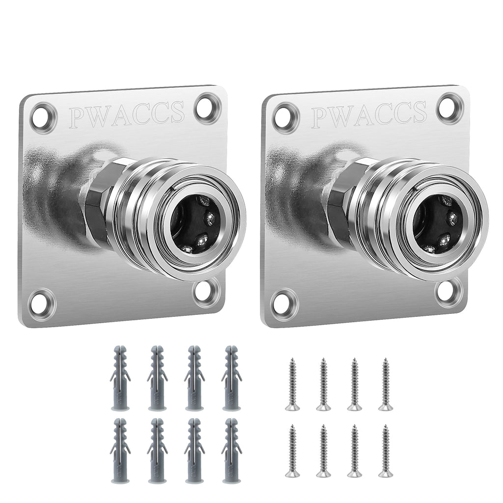 Pressure Washer Foam Cannon Holder, 1/4" Quick Connect Pressure Washer Accessories Storage Rack 2 Pack