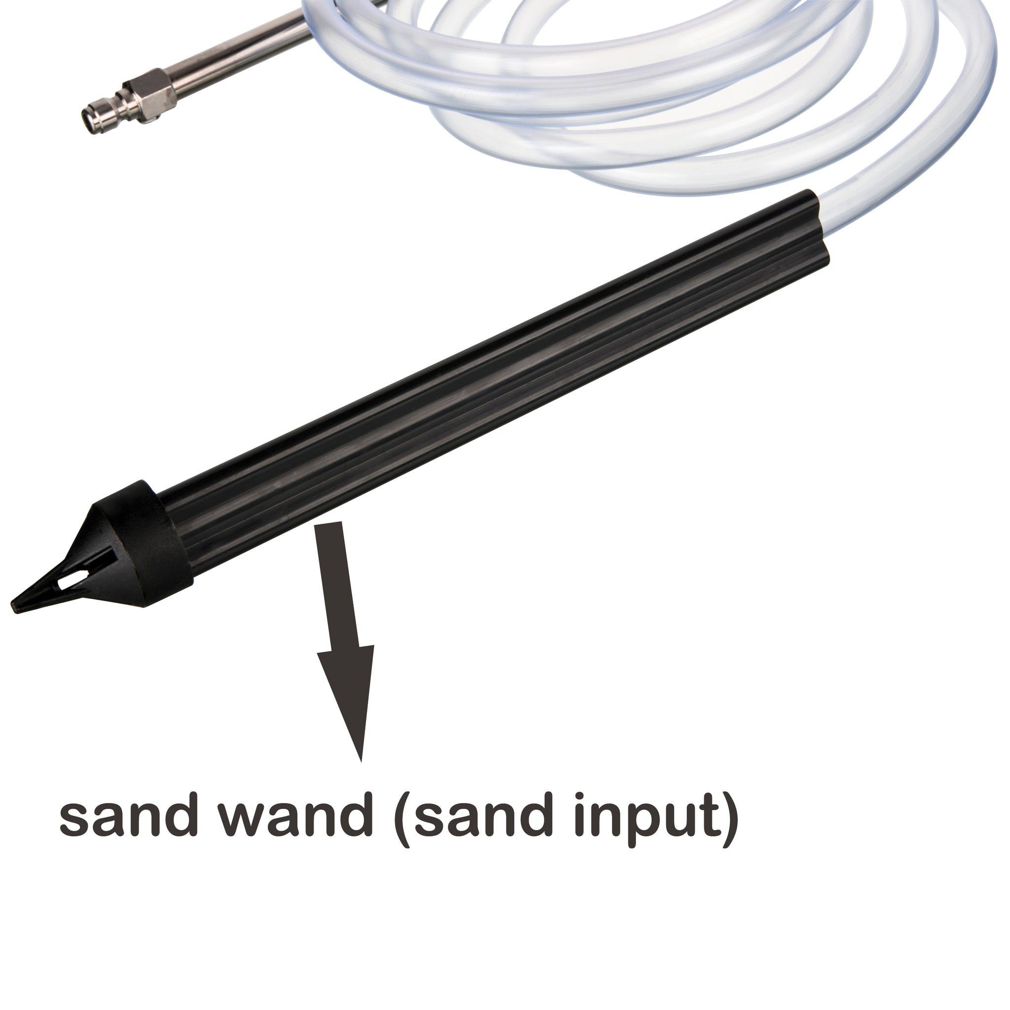 Pressure Washer Sandblaster Kit Lite, Wet Sandblaster Attachment, 1/4