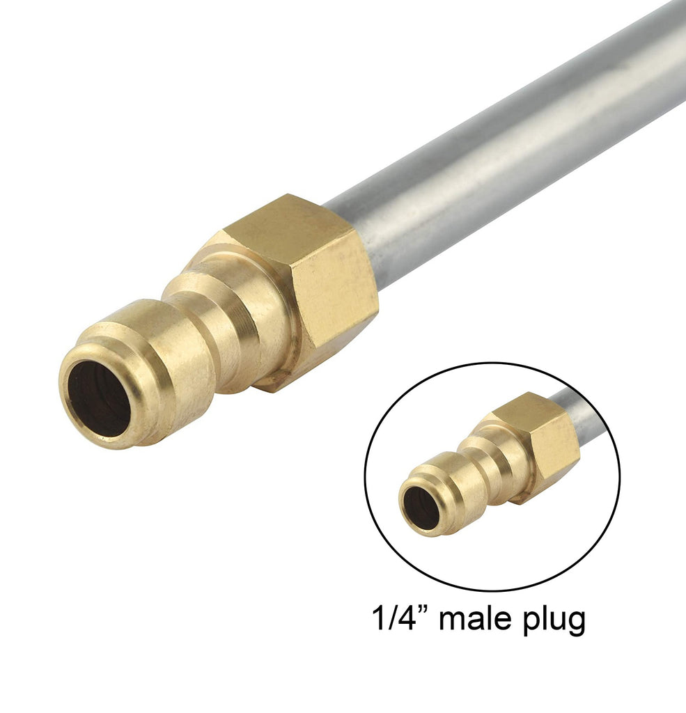 High Pressure Washer Gutter Cleaner Wand & Lance With 1/4" Quick-Connect