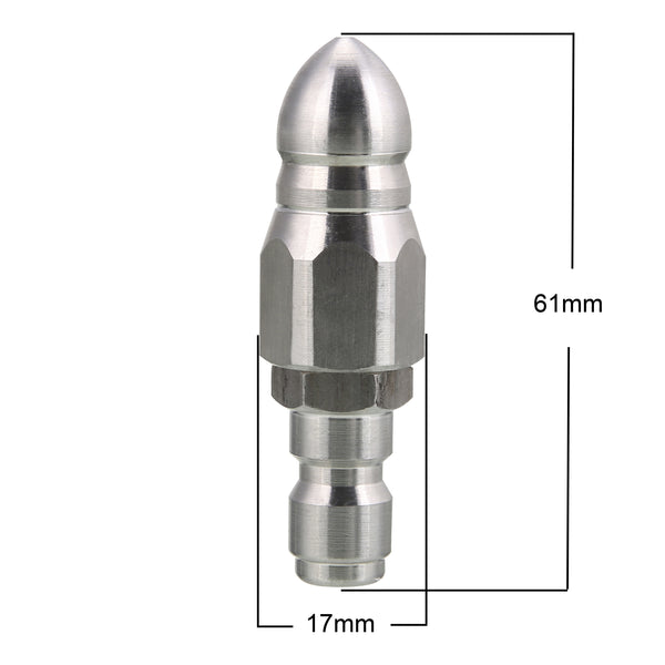 3/8-Inch High-Pressure Sewer Jetter Nozzle detail 3