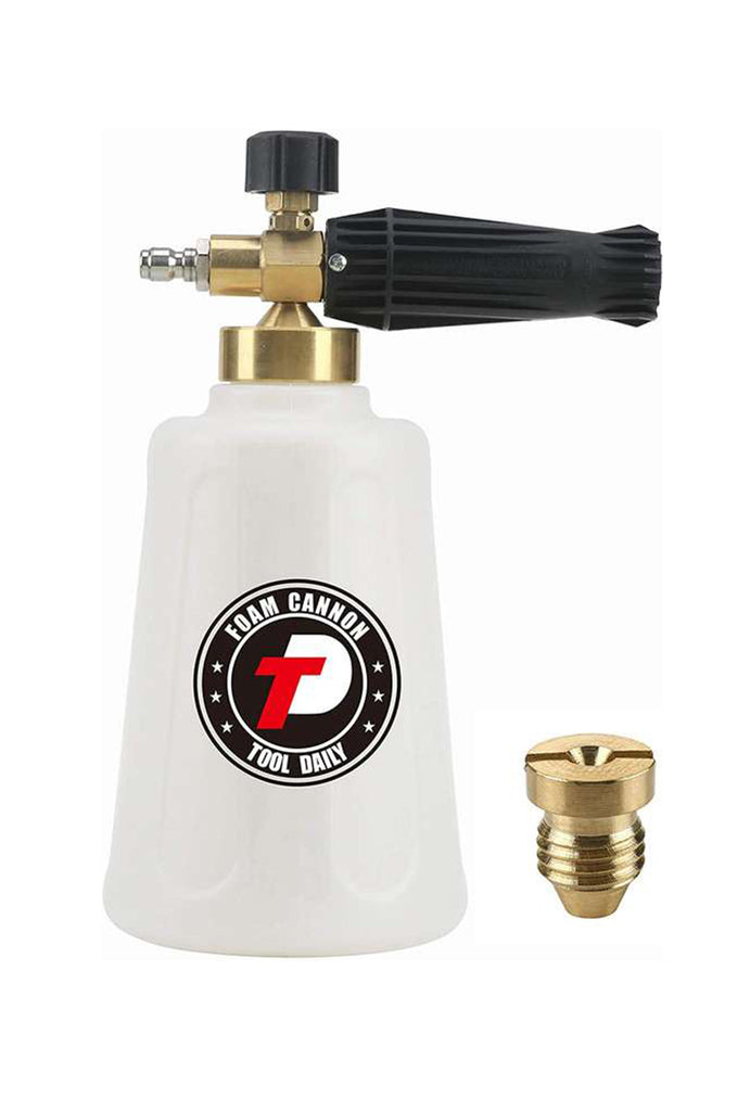 Pressure Washer Foam Cannon Orifice 1.25, Extra 1.1mm Orifice Nozzle, 1/4  QC – PWaccs